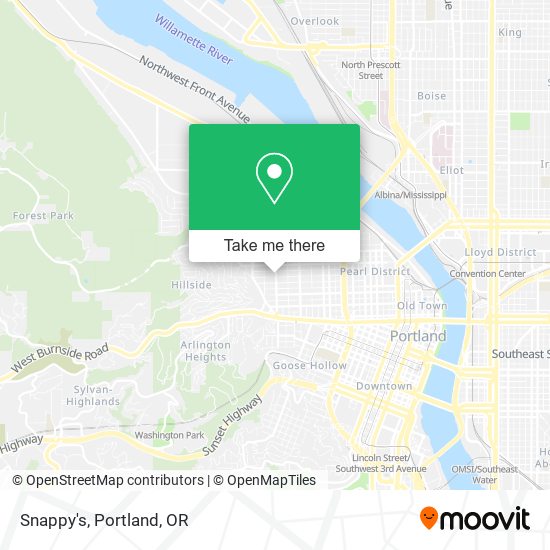 Mapa de Snappy's