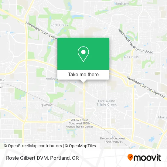 Mapa de Rosle Gilbert DVM