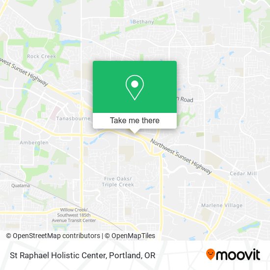 St Raphael Holistic Center map