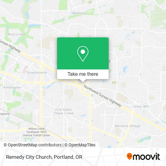 Mapa de Remedy City Church
