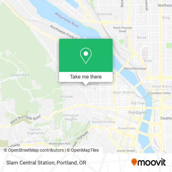 Mapa de Slam Central Station