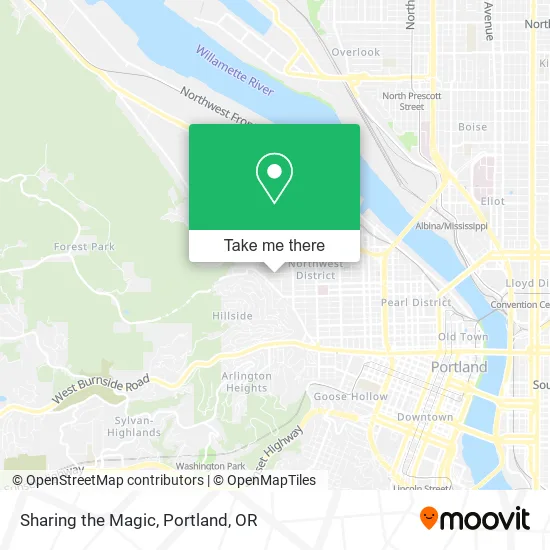 Sharing the Magic map