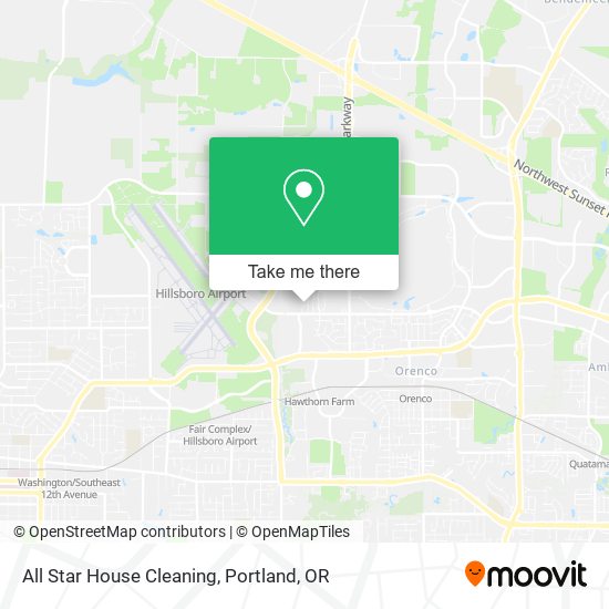 Mapa de All Star House Cleaning