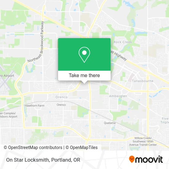 On Star Locksmith map