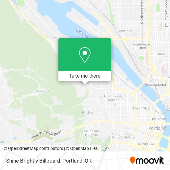 Shine Brightly Billboard map