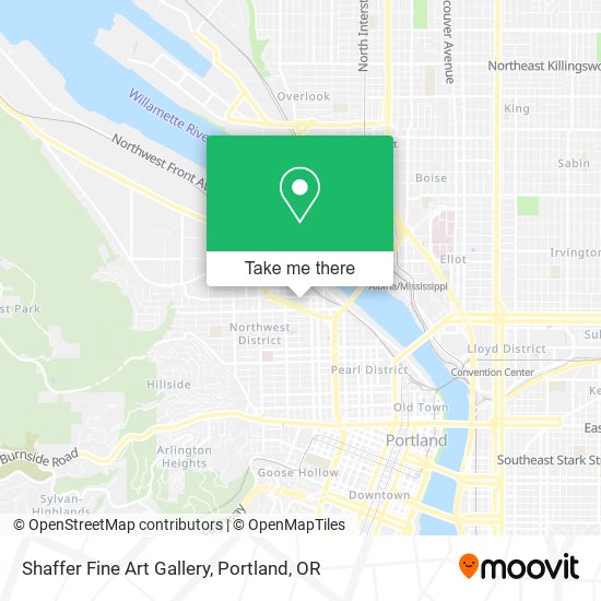 Shaffer Fine Art Gallery map