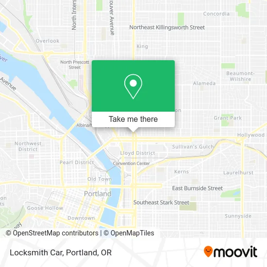 Locksmith Car map