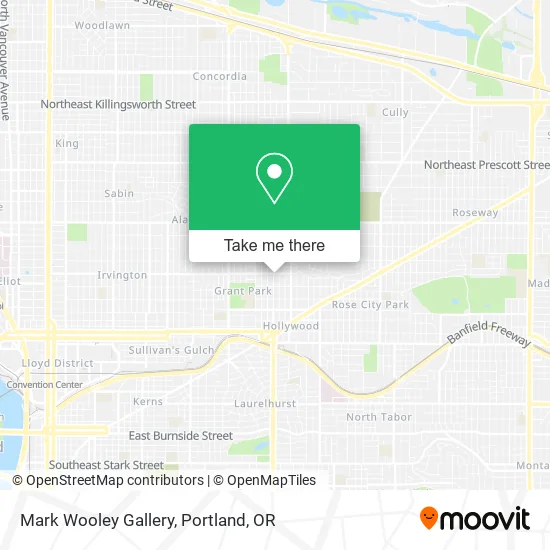 Mapa de Mark Wooley Gallery
