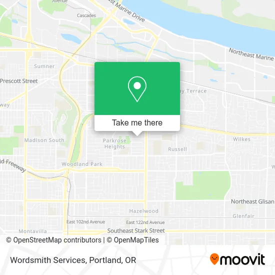 Wordsmith Services map