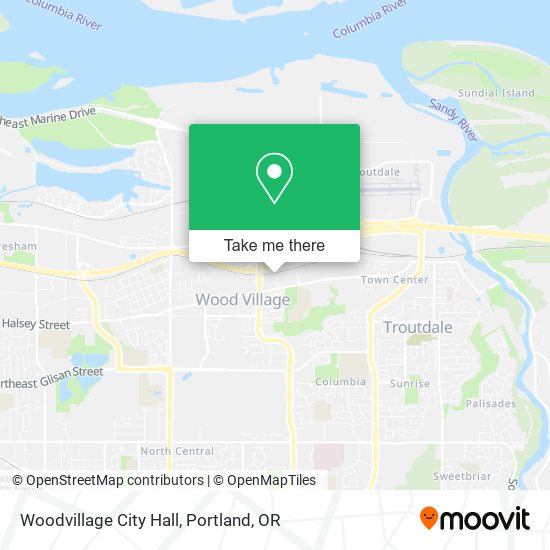 Woodvillage City Hall map