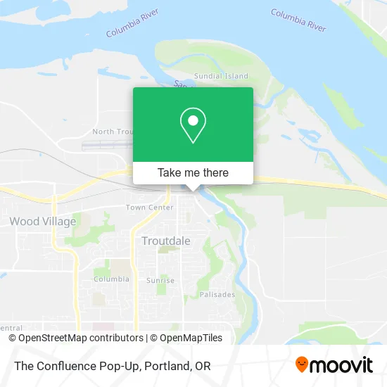 The Confluence Pop-Up map