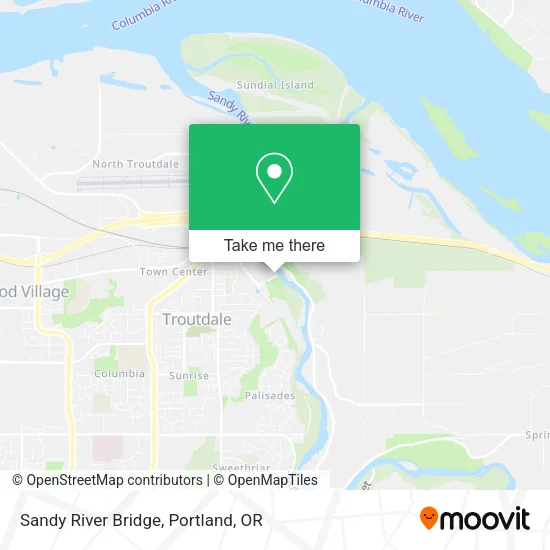 Mapa de Sandy River Bridge