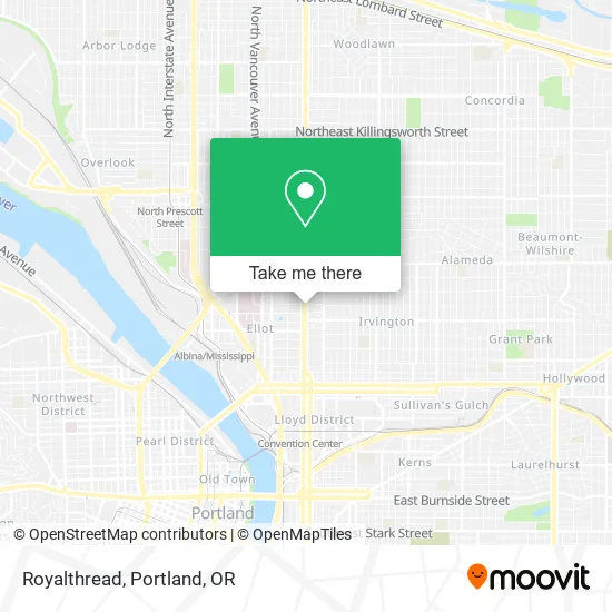 Mapa de Royalthread