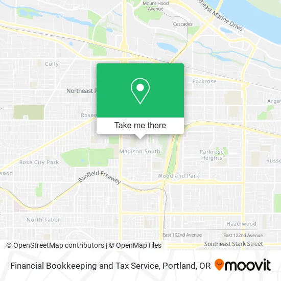 Financial Bookkeeping and Tax Service map