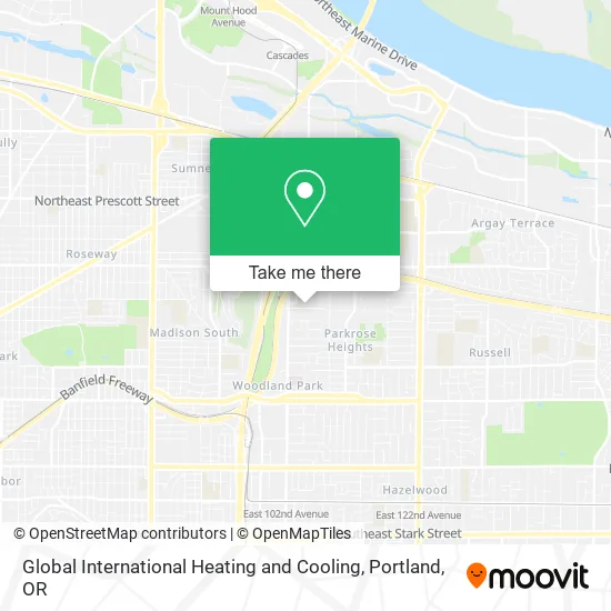 Global International Heating and Cooling map