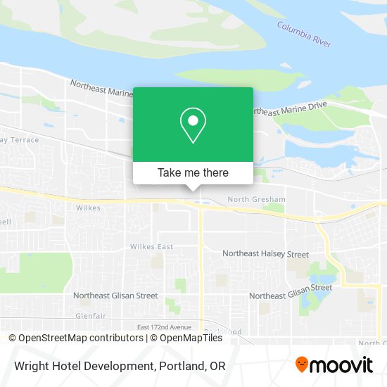 Wright Hotel Development map