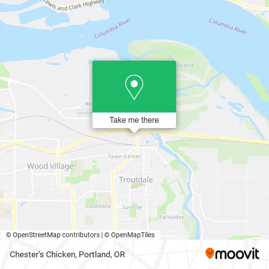Mapa de Chester's Chicken