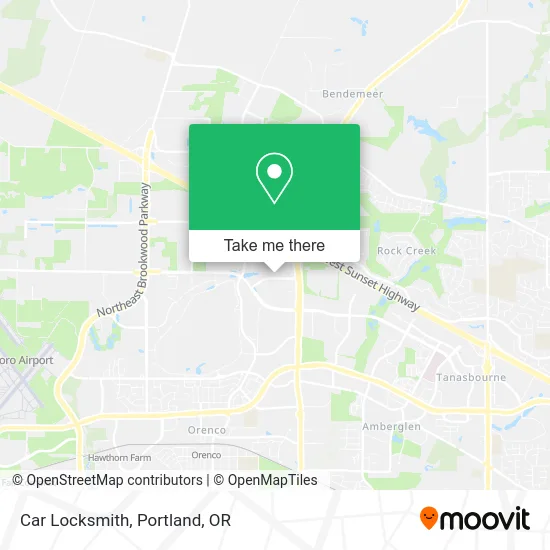 Car Locksmith map