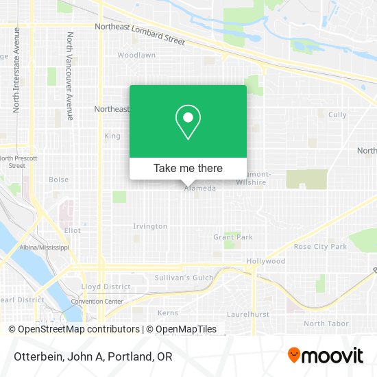 Mapa de Otterbein, John A