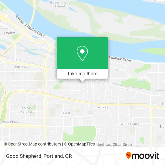 Mapa de Good Shepherd