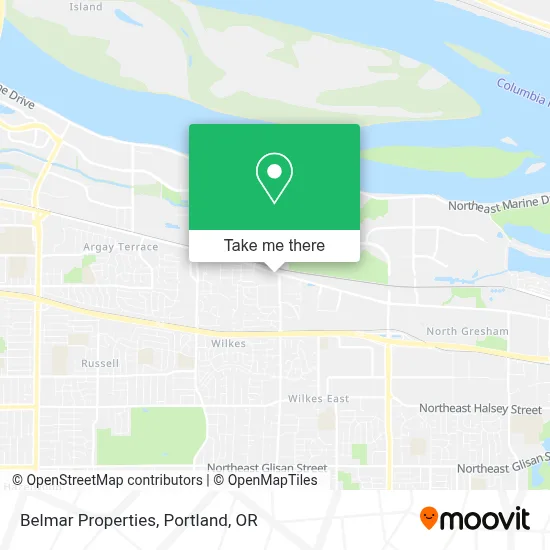 Belmar Properties map