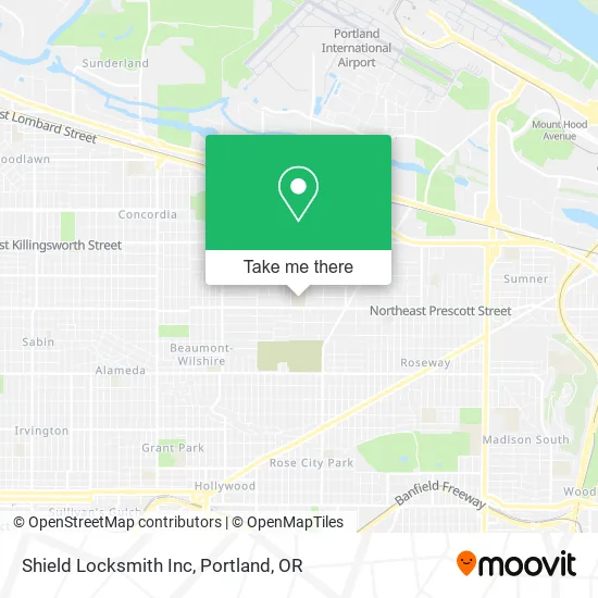 Shield Locksmith Inc map