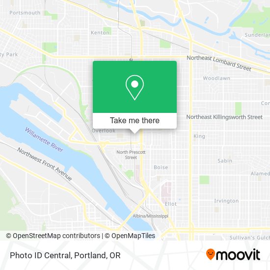 Photo ID Central map