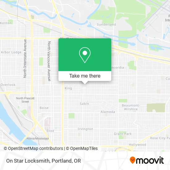 Mapa de On Star Locksmith