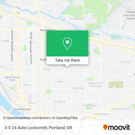 Mapa de 0 0 24 Auto Locksmith