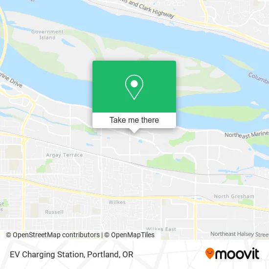 EV Charging Station map