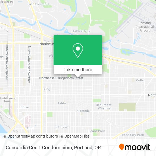Concordia Court Condominium map