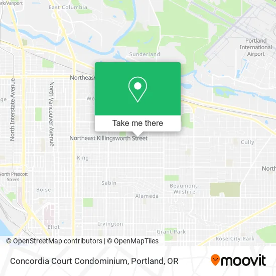 Concordia Court Condominium map