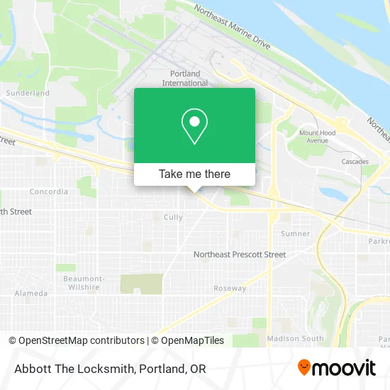 Abbott The Locksmith map