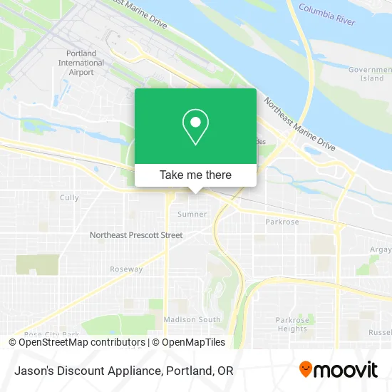 Mapa de Jason's Discount Appliance