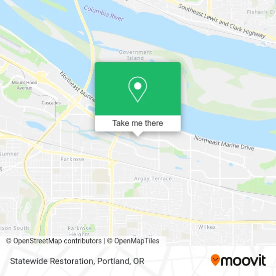 Statewide Restoration map