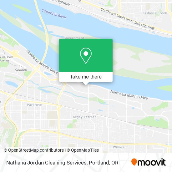 Nathana Jordan Cleaning Services map