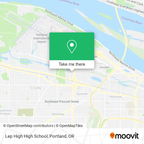 Lep High High School map