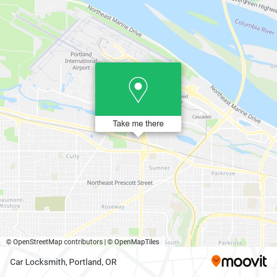 Car Locksmith map