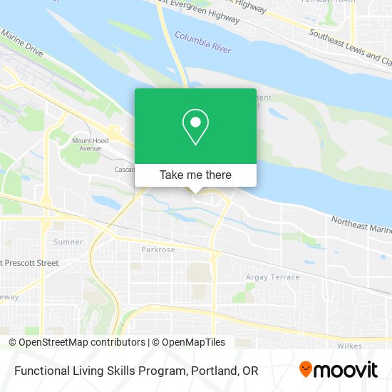 Functional Living Skills Program map