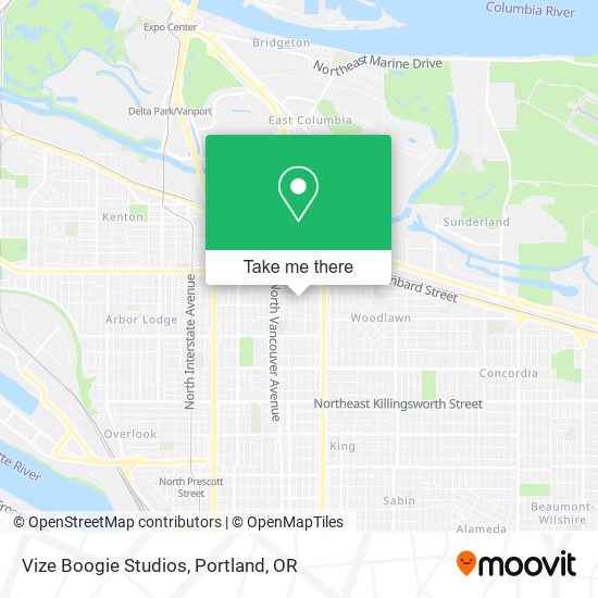 Vize Boogie Studios map