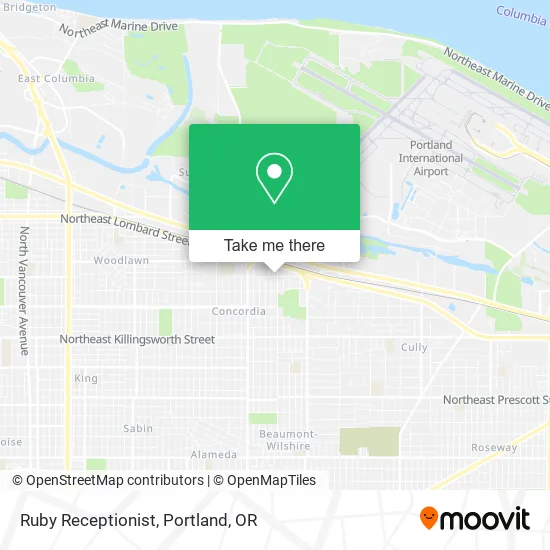 Mapa de Ruby Receptionist
