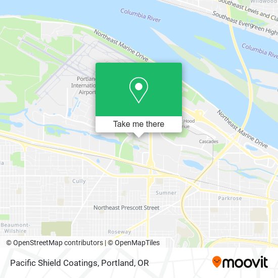 Pacific Shield Coatings map