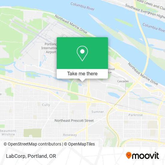 Mapa de LabCorp
