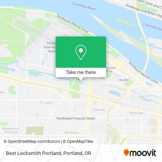 Best Locksmith Portland map