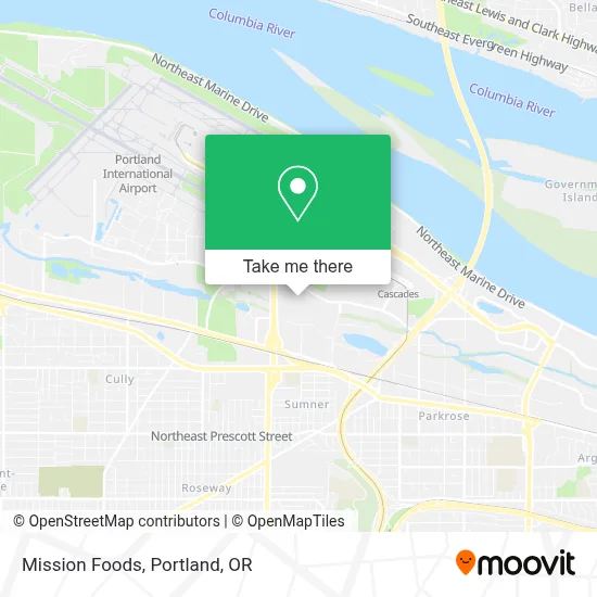Mission Foods map