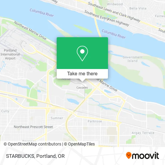 STARBUCKS map
