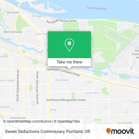 Sweet Seductions Commissary map