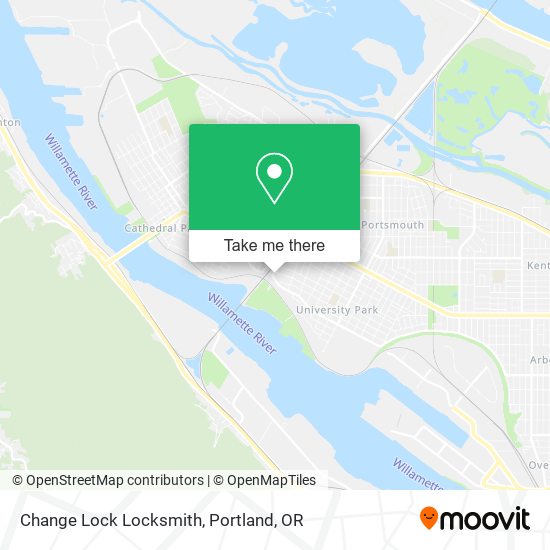 Change Lock Locksmith map
