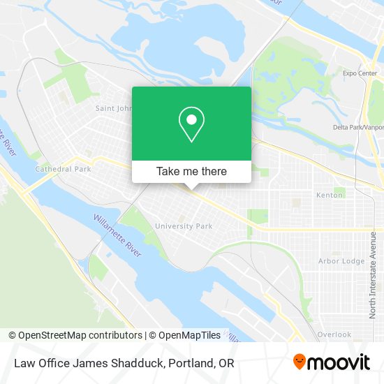 Law Office James Shadduck map