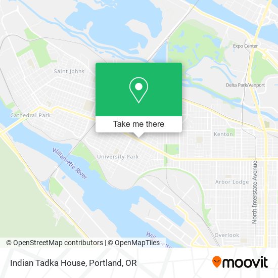 Mapa de Indian Tadka House